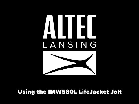 Using the IMW580L LifeJacket Jolt Bluetooth Speaker - Voice Assistant and Calls