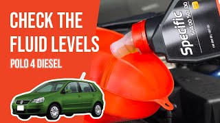 Youtube thumbnail of video "How to check the fluid levels Polo 4 1.9 TDI 📏"