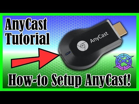 Anycast Wireless HD Display Adapter Receiver 1080P Screen Mirroring Streaming Media Dongle Compatible with iOS/Android/Windows/Mac to HDTV Monitor Projector video review thumbnail