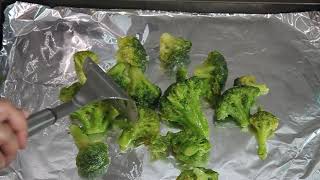 Roasted Frozen Broccoli Florets - How To Roast Frozen Broccoli In The Oven