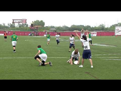 McCann leaping catch (2015 D-I College Championships - Women's Semifinal)