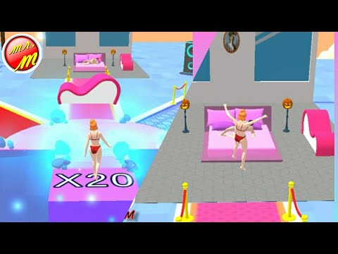 Money Run 3D 5x  billionaire girl | action level 35.