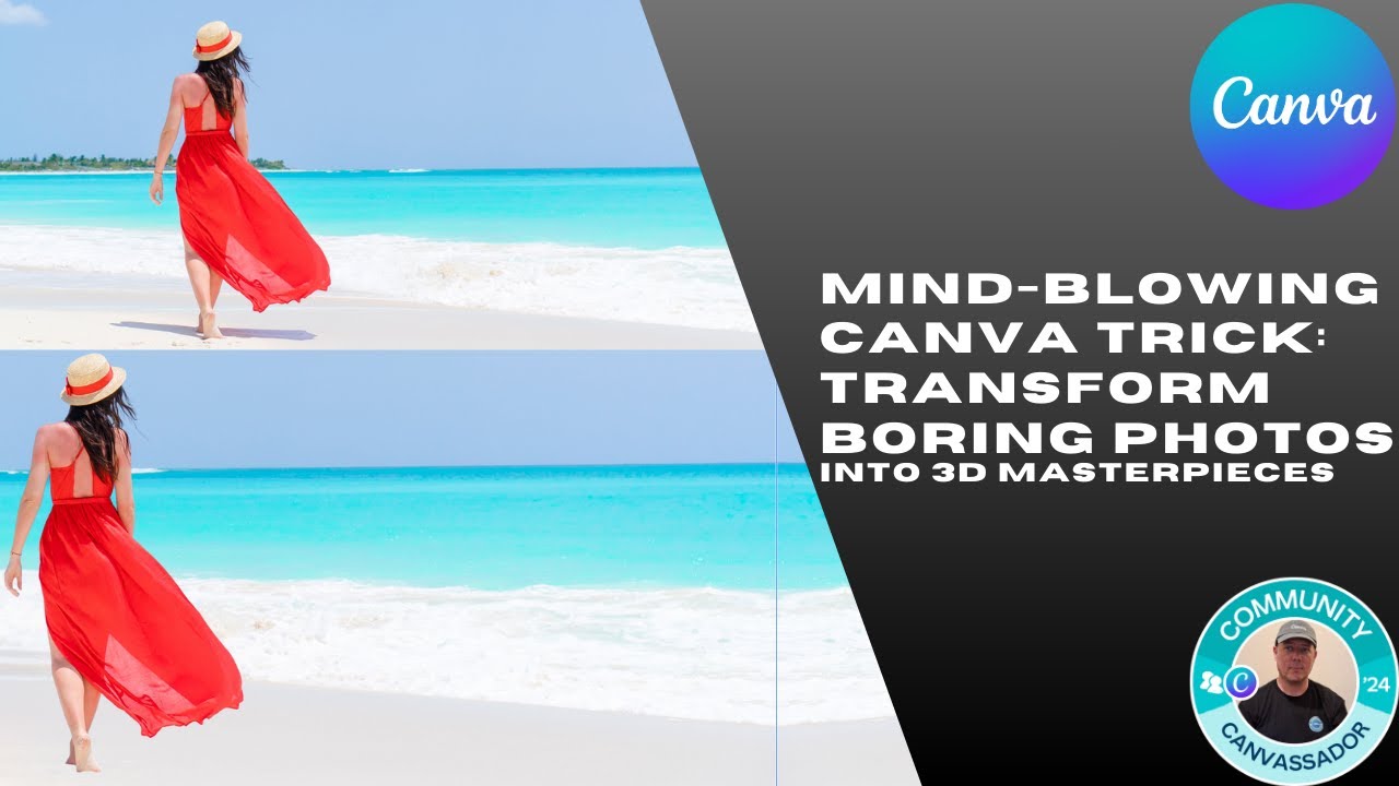 Mind-Blowing Canva Trick: Transform Boring Photos into 3D Masterpieces