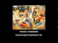 Concerning the Spiritual in Art by Wassily.