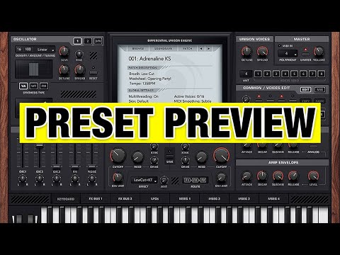 Synapse Audio DUNE 2 & 3 Factory Sounds Preview (All 1,090 Sounds)