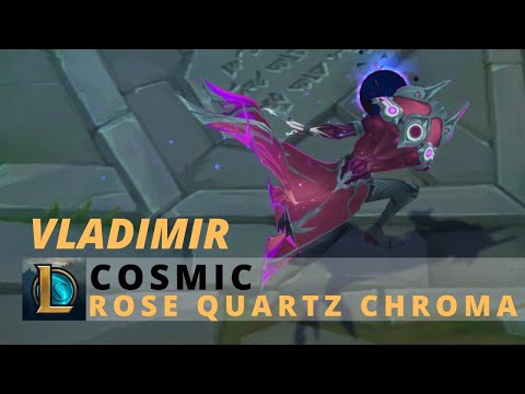 Cosmic Vladimir Rose Quartz Chroma - League Of Legends