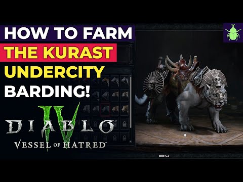 Diablo 4 - How To Farm The Kurast Undercity Barding