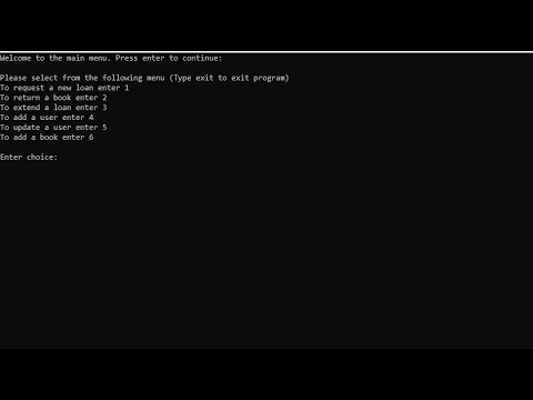 Simple Library Management In Python With Source Code Source Code Projects