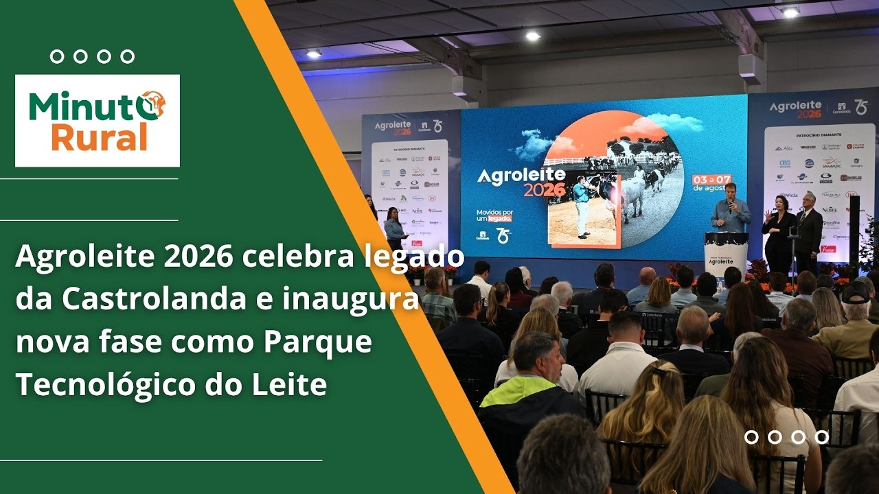 Agroleite 2026 celebra legado da Castrolanda e inaugura nova fase como Parque Tecnológico do Leite