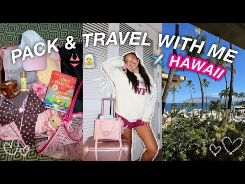 PACK & TRAVEL WITH ME TO HAWAII *family vacation*