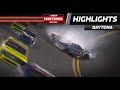 Rajah Caruth goes three wide at Daytona, causes a pileup on Lap 58