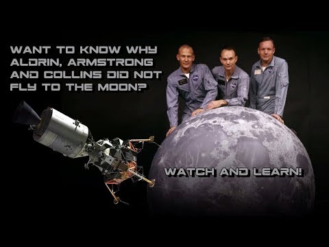 Absolute proof Armstrong, Aldrin and Collins did not go to the Moon...