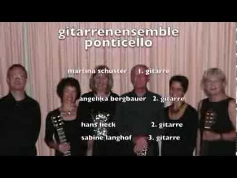 Gitarrenensemble Ponticello - J. S. Bach -  Prelude