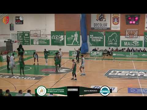 PARTIDO PLAYOFF · Decolor Fundación Globalcaja La Roda vs. Hestia Menorca