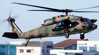 UH-60JA Training Operations at Akeno Airfield Japan