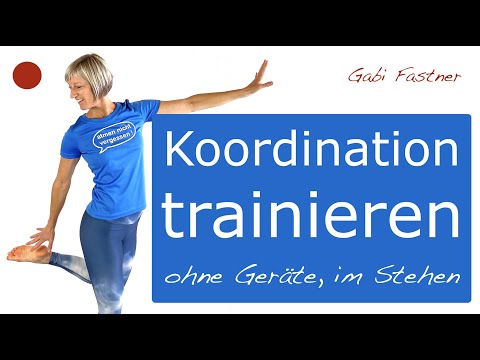 ☝️18 min. Koordinations-Training | ohne Geräte, im Stehen