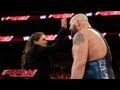 Stephanie McMahon Fires Big Show Raw Oct 7 2013