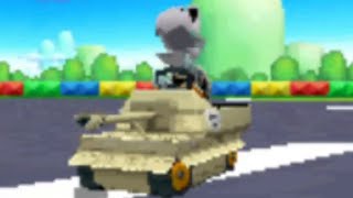 Mario Kart DS - Mirror Shell Cup (Dry Bones Gameplay)