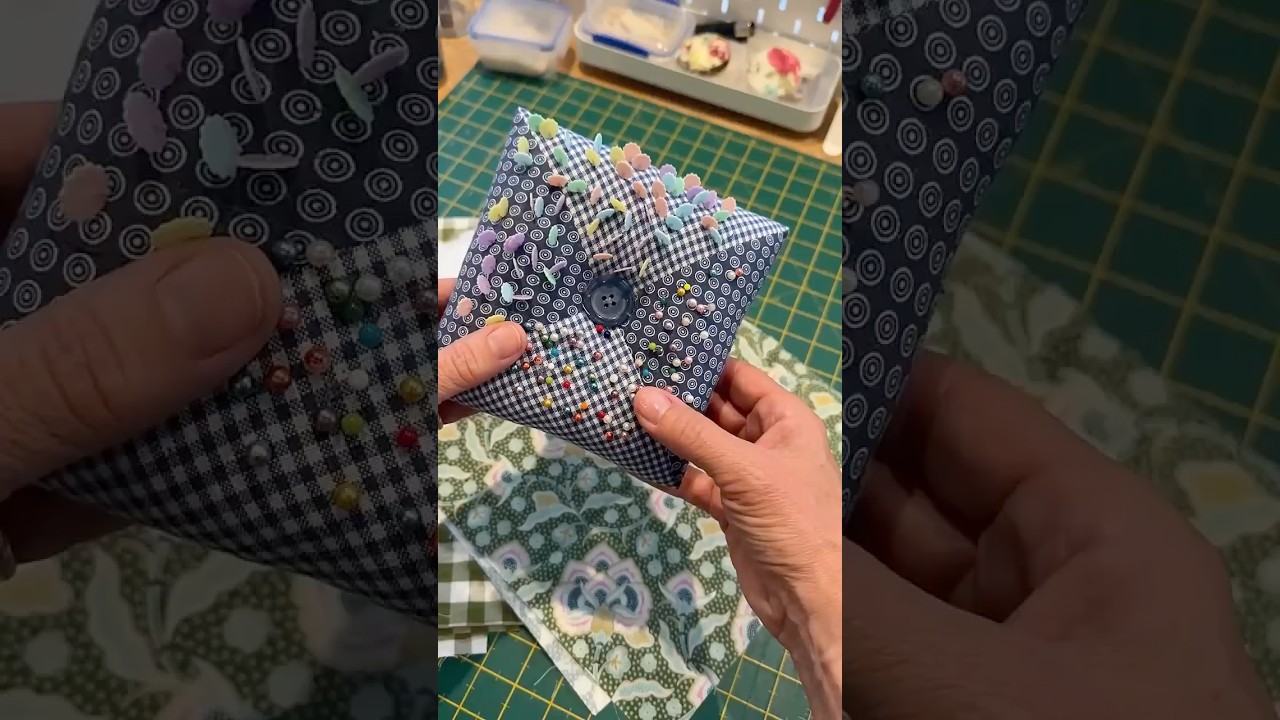 Sew a pincushion | easy beginner sewing project