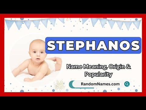 Stephanos - Baby Boy Name Meaning, Origin & Popularity - RandomNames.com