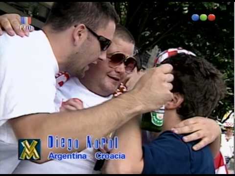 Francia 98, Croacia vs. Argentina, la previa - Videomatch 98