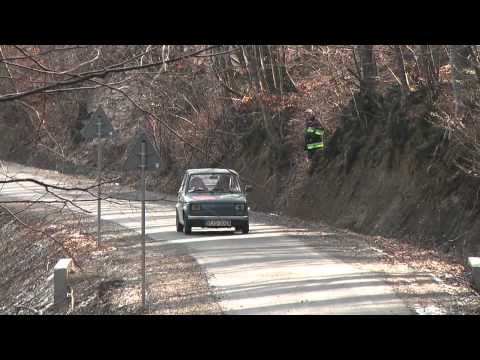 Adam GAWLAK Fiat 126p - Zimowy Wyścig Samochodowy SZK Zalas - Baj 2011-02-13