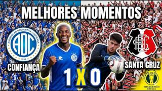 CONFIANÇA ENCERRA JEJUM DE 25 ANOS CONTRA O SANTA CRUZ E VENCE A PRIMEIRA PARTIDA NA SÉRIE C!
