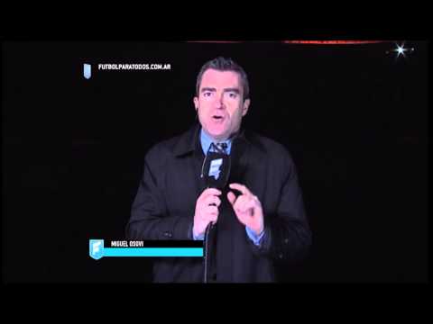 El análisis de Miguel Osovi. Godoy Cruz 3 - Crucero 0. Fecha 16. Primera División 2015. FPT.