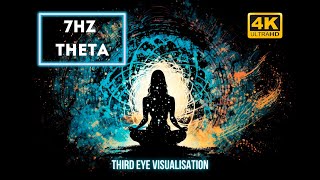 7 Hz Deep HEALING Theta Binaural Music | SPACE Meditation | Rapidly Heals & Regenerates Tissues