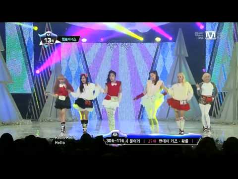 121220 엠카운트다운 헬로비너스   오늘 뭐해  Mnet Countdown