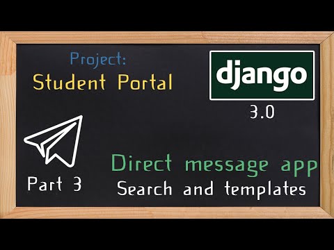 Django Student Portal - directs app part 3 | 30 thumbnail