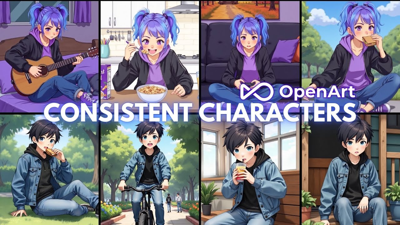 Has OpenArt Solved Consistent Characters? Let's Find Out Together!