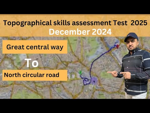 TFL Topographical skills assessment Test 2025 | UBER PCO Test, PCO licence test 2025