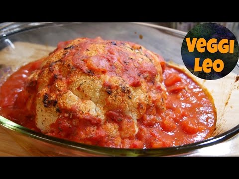 Gebackener Blumenkohl | vegan | kalorienarm