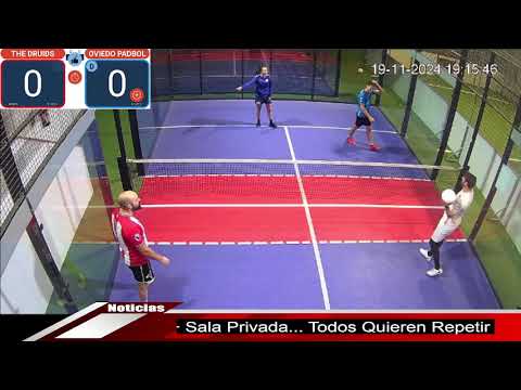 PADBOL || PADBOL GIJÓN || PARTIDO DE LIGA ORO || OVIEDO PADBOL vs THE DRUIDS