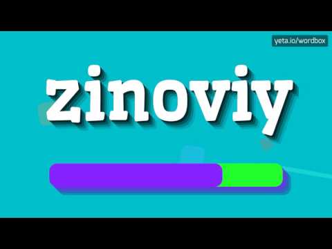 ZINOVIY - HOW TO PRONOUNCE IT!?