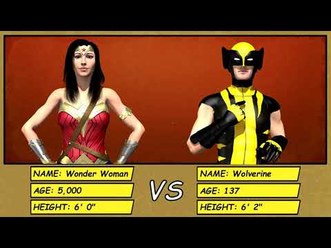Wonder Woman vs Wolverine Duel (From Wonder Woman vs Wolverine)