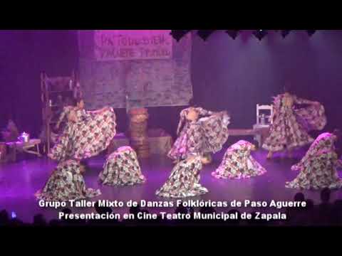 GRUPO TALLER MIXTO DE DANZAS FOLKLÓRICAS DE PASO AGUERRE: PRESENTACIÓN EN CINE TEATRO DE ZAPALA