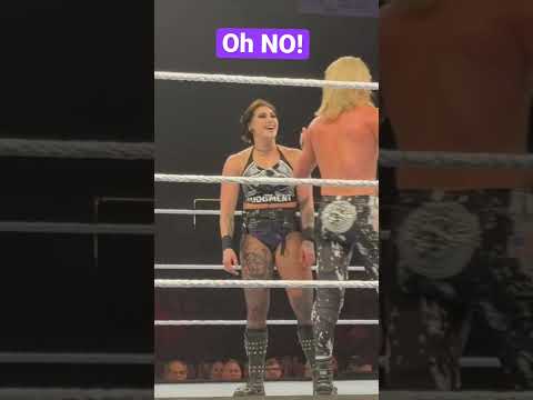 Rhea Ripley Slaps Dolph Ziggler #wwe #shorts