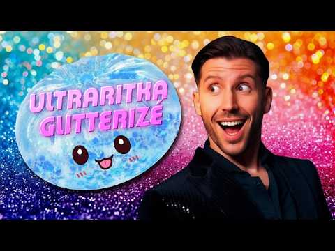 Ultra ritka Swarovski Squishy Glitter Dumplingot bontottam 🥟