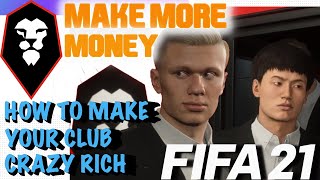 FIFA 21 CAREER MODE, HOW TO BE RICH | TRANSFER BUDGET GLITCH | MAKE YOUR CLUB CRAZY RICH.