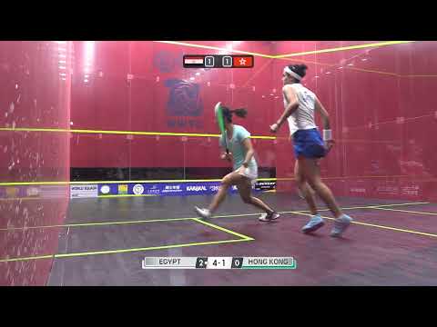 Squash: 2018 WSF Women's World Team Championships: Semi-Final Highlights