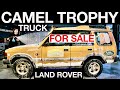 INSANE Land Rover Camel Trophy Truck FOR SALE Full Off Road Disaster Detail