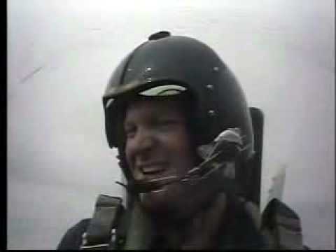 Dale Earnhardt Jr flies with the Blue Angels