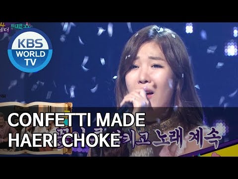 Confetti made Haeri choke [Happy Together/2019.11.07]
