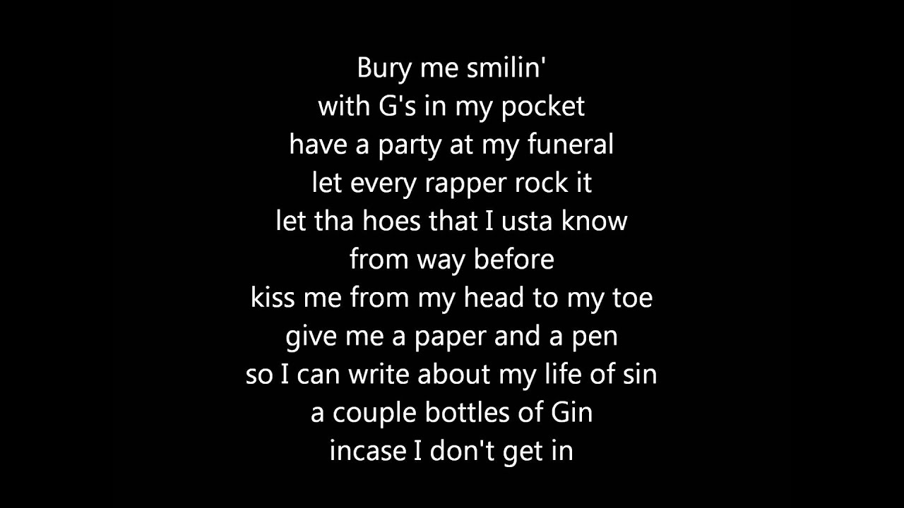 Tupac Life Goes On Lyrics
