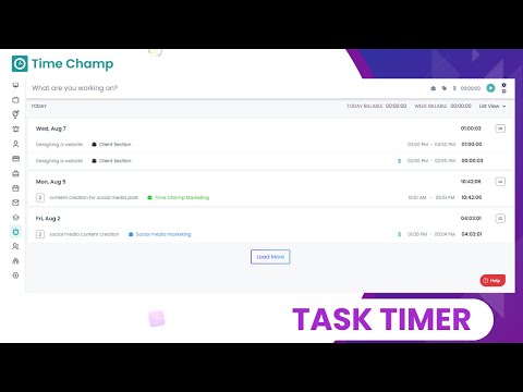 Task Timer Overview