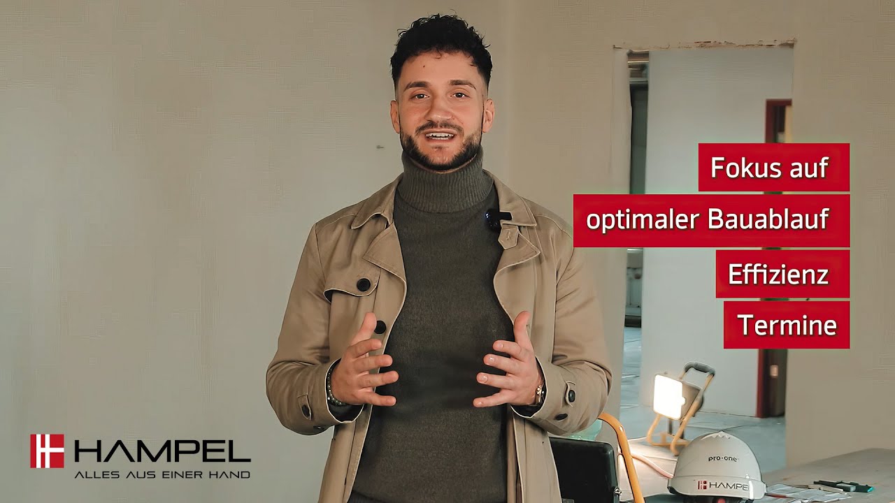 Hampel Gruppe Baustellenbesichtigung - ALLES AUS EINER HAND
