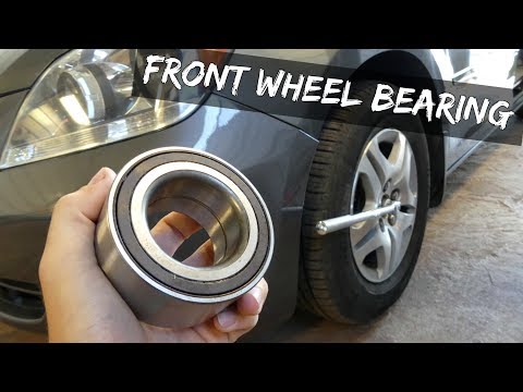 HOW TO REPLACE FRONT WHEEL BEARINGS without PRESS