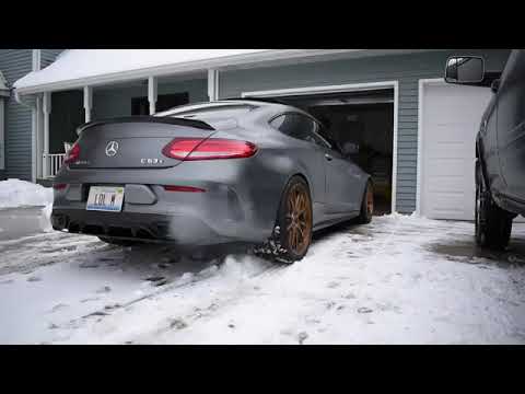Thumbnail for Mercedes Benz c63s Straight Pipe Cold Start by Compact executive car